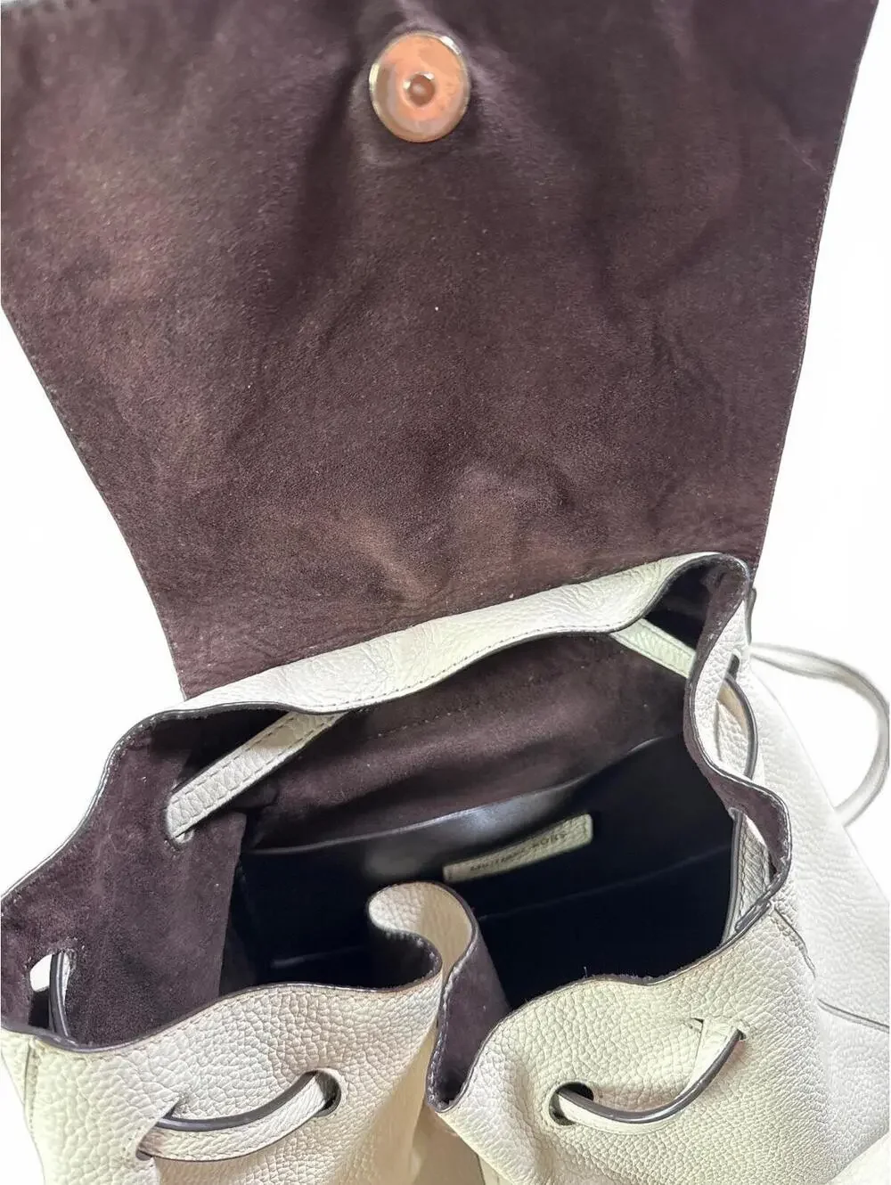 Michael Kors Junie medium pebbled leather backpack
